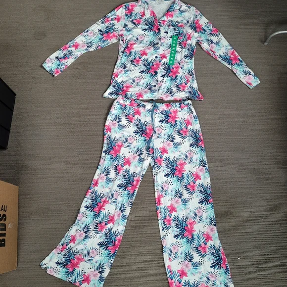 Brand New Caribbean Joe Lounge suit/ pajama set XL - Picture 2 of 2